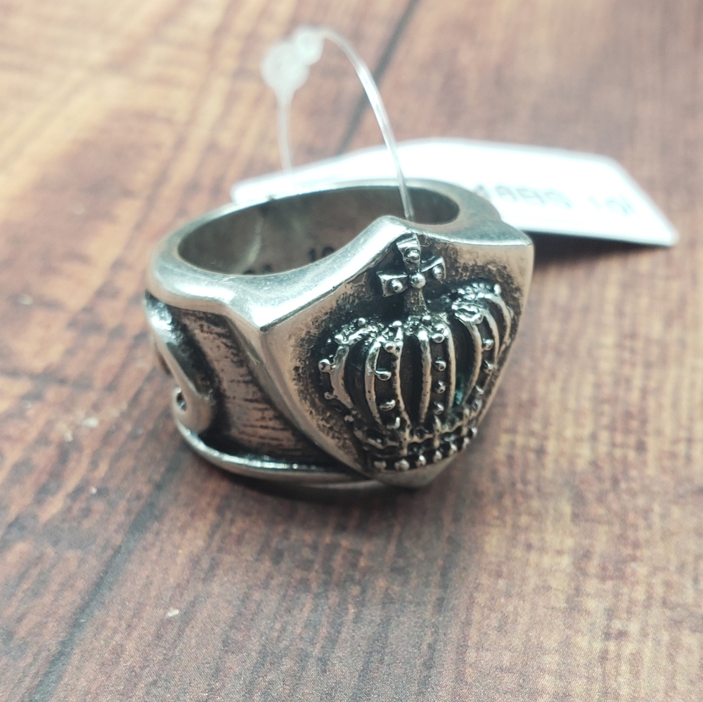 Stigma Crown Shield Ring size 10